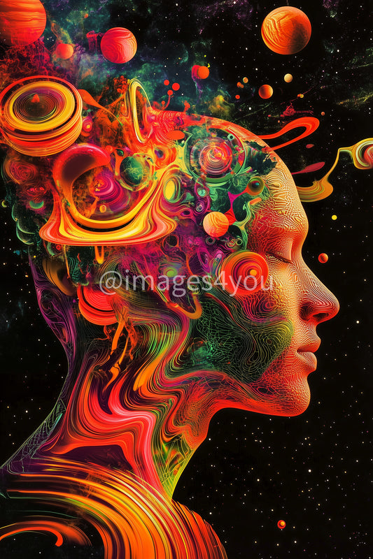 Vibrant Cosmic Art by Images4You - Free Download